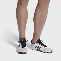 Adidas Adizero Middle-Distance Spikes Női Futócipő - Fehér [D31202]